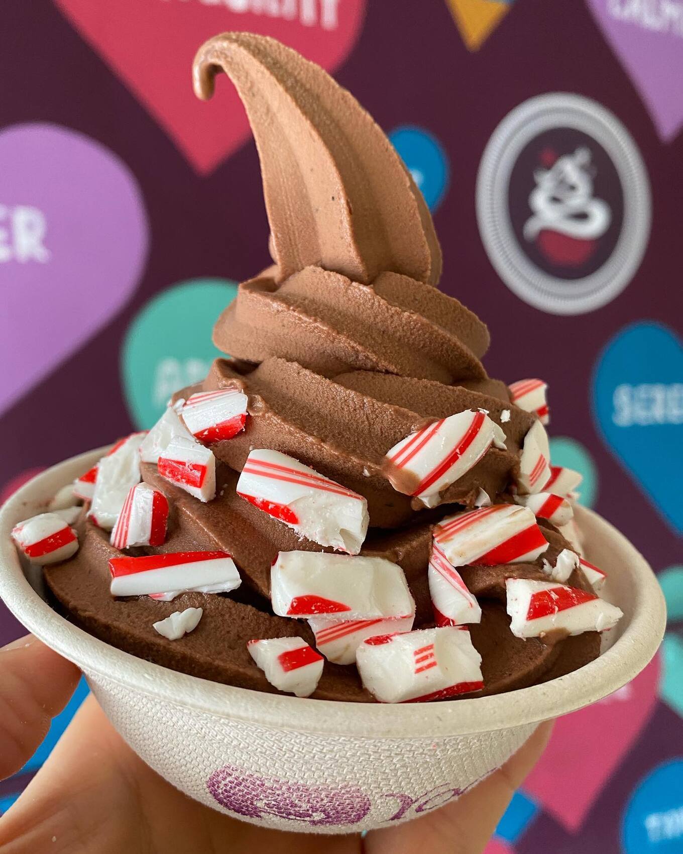 chocolate peppermint yoga-urt